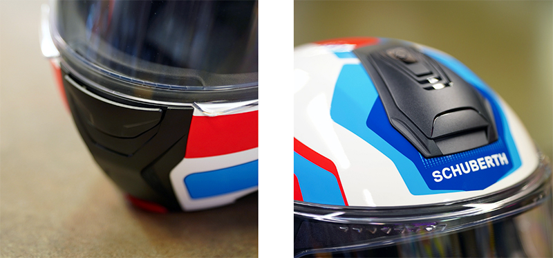 Schuberth Concept helmet venting